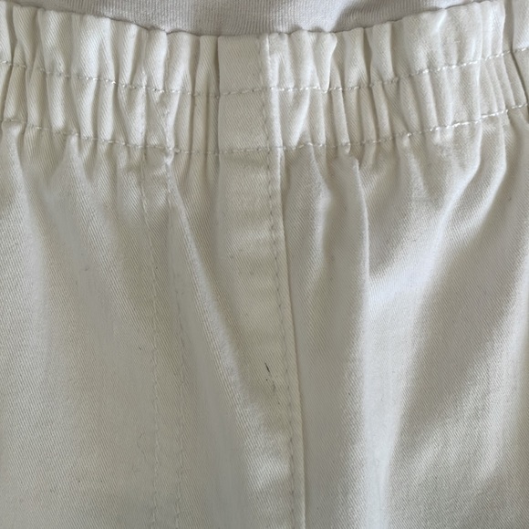 PURE DKNY WHITE CROPPED PANTS - Picture 5 of 7